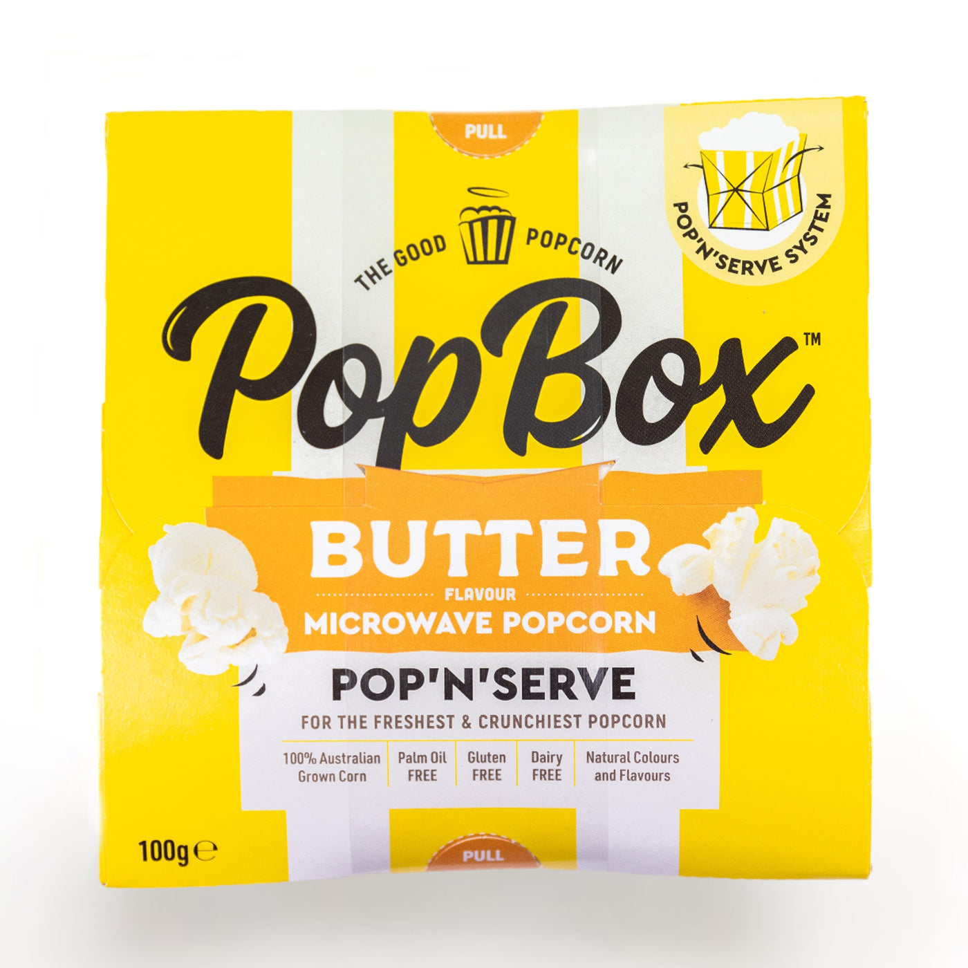 PopBox ポップコーン バター 10箱セット|電子レンジ用・まとめ買い/ギフトに