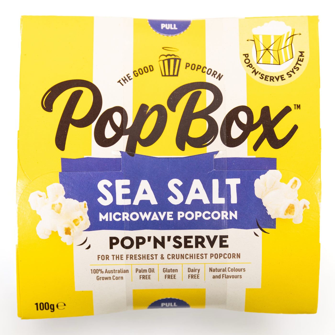 PopBox ポップコーン シーソルト 10箱セット|電子レンジ用・まとめ買い/ギフトに