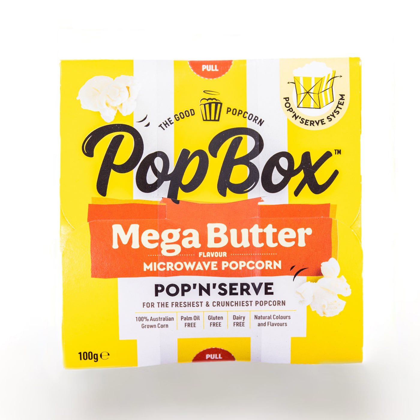 PopBox ポップコーン メガバター 10箱セット｜電子レンジ用・まとめ買い/ギフトに