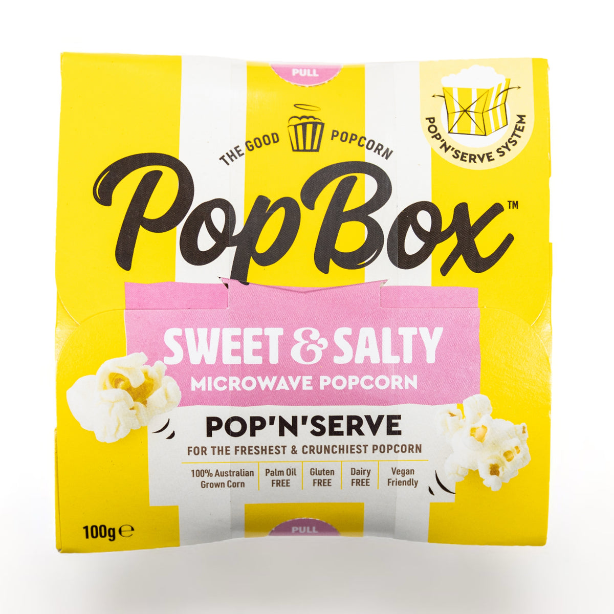 PopBox ポップコーン スイート＆ソルティー 10箱セット｜電子レンジ用・まとめ買い/ギフトに